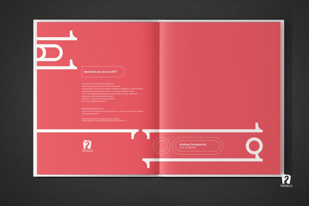 Tavola interna di Artbook 101 – Andrea Scoppetta