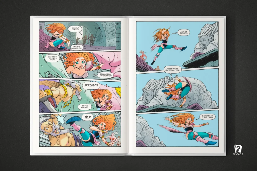 Tavola interna di Connie la barbara vol.5 – All’ultimo respiro
